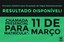 Chamada presencial acontece no dia 11 de março