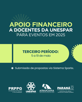 Submissões de propostas, anteriormente feitas via e-Protocolo, agora serão efetuadas por meio do Sistema Sparkx