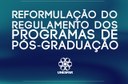 Reformulação do Regulamento dos Programas de Pós-Graduação