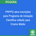 PRPPG abre inscrições para Programa de Iniciação Científica voltado para Ensino Médio.png