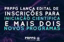 Inscrições para PIC, PIBITI e PIC - EM vão de 25 de fevereiro a 25 de março