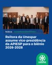 Reitora da Unespar assume vice-presidência da Apiesp para o biênio 2026-2028