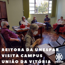 Reitora da Unespar visita campus União da Vitória