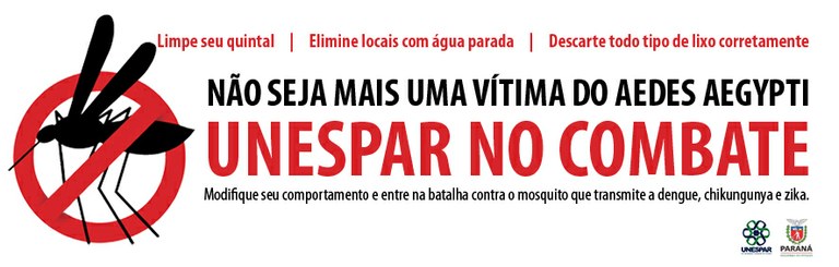 Unespar no combate à dengue