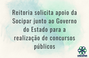 Reitoria solicita apoio da Socipar junto ao Governo do Estado para a realização de concursos públicos