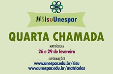 Candidatos podem acompanhar editais no endereço www.unespar.edu.br/matriculas