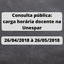 Consulta pública segue até o dia 26 de maio