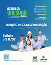 Últimos dias para solicitar a isenção da taxa de inscrição para o Vestibular do campus de União da Vitória