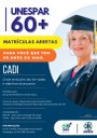 Unespar 60+ está com matrículas abertas para pessoas idosas