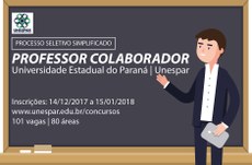 Inscrições foram abertas no dia 14 de dezembro e seguem até 15 de janeiro de 2018