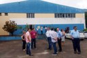 Autoridades visitaram as instalações do Centro de Produção e Propagação de Organismos Marinhos