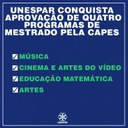 Com a aprovação, a Unespar passa a contar com 8 programas de Mestrado