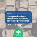 Unespar doa bens inservíveis para ONG, escolas e prefeituras