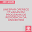 Unespar oferece 17 vagas em Programa de Residência da Unicentro 
