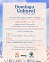 Unespar promove Domingo Cultural com apresentações de grupos de câmara e grupo convidado Unespar promove Domingo Cultural com apresentações de grupos de câmara e grupo convidado