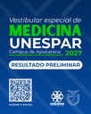 Resultado preliminar do vestibular especial