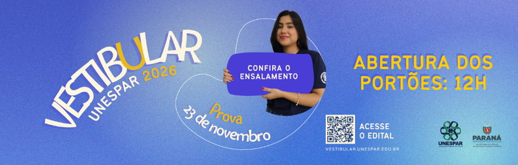 Unespar realiza prova do Vestibular neste domingo, 23 de novembro