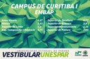 Concorrência dos cursos do campus de Curitiba I (Embap)