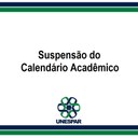 Suspensão do calendário acadêmico