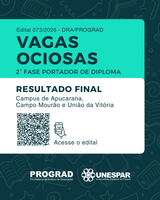 As matrículas acontecem até 13 de abril

