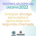 Vestibular Especial: Unespar divulga aprovados e aprovadas em segunda chamada