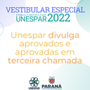 Vestibular Especial: Unespar divulga aprovados e aprovadas em terceira chamada