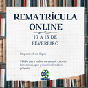 Rematrícula online