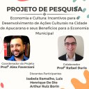  Você sabia que a Universidade Estadual do Paraná (Unespar) tem um projeto que identifica os recursos investidos pelo município de Apucarana no setor cultural e ainda avalia os impactos para os agentes culturais da cidade, como artistas, empresas e equipes desenvolvedoras de projetos?