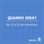 Avaliação institucional acontece entre os dias 12 e 25 de setembro