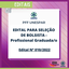 PFF ABRE PROCESSO SELETIVO PARA BOLSISTA GRADUADO/A