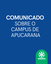 Comunicado Oficial Campus de Apucarana