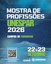Mostra de Profissões 2026 acontece nos dias 22, 23 e 24 de setembro
