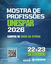 Mostra de Profissões 2026 acontece nos dias 22, 23 e 24 de setembro