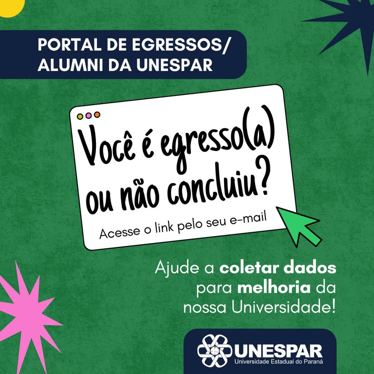 Egressos da Unespar são convidados a responder questionário avaliativo